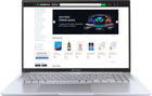 Ноутбук ASUS VivoBook 16 X1605ZA-MB439 (90NB0ZA2-M00NU0) Transparent Silver / 16" IPS WUXGA+ / Intel Core i5-1235U / RAM 16 ГБ / SSD 512 ГБ / Підсвітка клавіатури