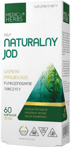 Medica Herbs Kelp Naturalny Jod 60 kapsułek (5907622656217)