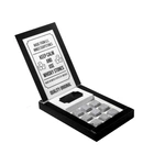 Кубики для охолодження віскі 9 шт в наборі Whiskey Stones Чорний 18х13х2,5см WS002