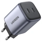 СЗУ Ugreen CD294 GaN 2Type-C PD 45W 3A Gray (90573)