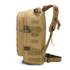 Тактичний рюкзак 40 л, B01, Пісочний - зображення 7