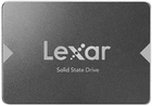 Lexar NS100 256GB 2.5" SATAIII 3D NAND (TLC) (LNS100-256RB) - зображення 1