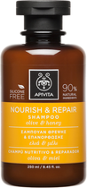 Apivita szampon odżywczo-rewitalizujący z oliwką i miodem 250 ml (5201279049553) - obraz 1