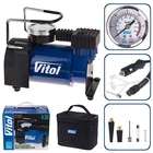 Компресор "ViTOL" K-30 150psi/14Amp/37л/прикурювач (K-30)