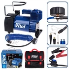 Компресор "ViTOL" K-55 150psi/23Amp/50л/шланг 5,0м/клеми/з дефлятором (К-55)