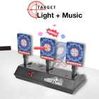 Электронная мишень SHOOT A TARGET игрушка тир для пристрелки с электроприводом - изображение 8