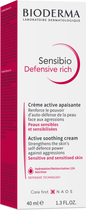 Насичений крем для обличчя Bioderma Sensibio Defensive 40 мл (3701129804469) - зображення 1