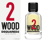 Woda toaletowa unisex DSquared2 2 Wood 50 ml (8011003864287) - obraz 1