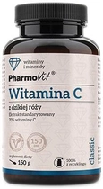 Харчова добавка Pharmovit Вітамін С з шипшиною 150 г (5902811239929) - зображення 1