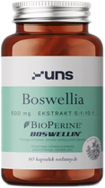 Suplement diety UNS Boswelia + Bioperine 60 kapsułek Vege (5904238960172) - obraz 1