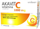 Харчова добавка Vitadiet Akavit Вітамін С 1000 мг 60 капсул для імунітету (5900425006142) - зображення 1
