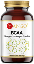 Yango BCAA L-Leucyna L-Lizoleucyna L-Walina 90 kapsułek (5903796650952)