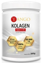 Харчова добавка Yango Fish Collagen Type II III для волосся та шкіри 300 г (5907483417149) - зображення 1