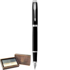 Ручка пір'яна Parker IM 17 Matte Black CT FP F 26 111
