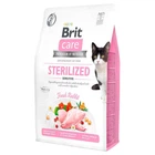 Сухий корм для кішок Brit Care Cat GF Sterilized Sensitive для стерилізованих з чутливим травленням з кроликом
