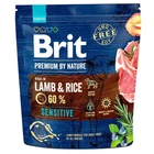 Сухой корм Brit Premium Sensitive Lamb для собак с чувствительным пищеварением со вкусом ягненка