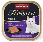 Вологий корм для кішок Animonda Vom Feinsten Adult з куркою і морепродуктами 100 г