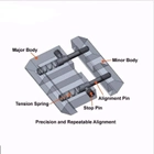 Адаптер (перехідник) планка вівера з 11 на 20 мм Balight (43) - зображення 2