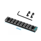 Планка для цівки KeyMod 9 Slot Picatinny/Weaver - зображення 3
