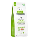 Корм для собак средних пород Brit Care Dog Sustainable Adult Medium Breed с курицей и насекомыми