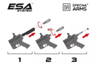 Страйкбольна штурмова гвинтівка Specna Arms M4 SA-C19 Daniel Defense Core Bronze - зображення 7