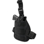 Kобура на стегно для ПМ та пістолетного магазину чорна (LE2443) - зображення 7