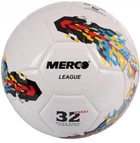 Мяч футбольный Merco League soccer ball Белый Size 5 (ID36940)
