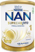 Суміш Nestle NAN Supreme Pro 1 з 5 олігосахаридами та лактобактеріями L з народження 800 г (7613035854444) - зображення 1