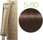 Farba do włosów Schwarzkopf Professional Igora Royal Absolutes 5-60 Jasny brąz czekolada-naturalny 60 ml (4045787278743) - obraz 1