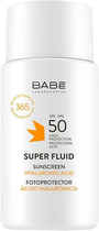 Filtr przeciwsłoneczny superfluid Babe Laboratorios SPF 50 do każdego rodzaju skóry 50 ml (8437014389449) - obraz 1