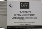 Krem na noc MartiDerm Platinum Gf Vital Age Krem na noc Anti-Aging 50 ml (8437015942285) - obraz 3