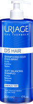 Шампунь м'який балансувальний Uriage DS Hair Soft Balancing Shampoo проти лупи 500 мл (3661434011962) - зображення 1
