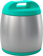 Pojemnik termiczny na żywność dla niemowląt Chicco Turquoise 350 ml (60182.20) (8058664113309) - obraz 1