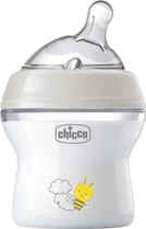 Пляшка для годування пластикова Chicco Natural Feeling c силіконовою соскою 0 + нормальний потік 150 мл (81311.30) - зображення 1