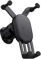 Держатель для мобильного автодержатель Baseus Stable Gravitational Car Mount Air (Air Outlet Version) черный (SUWX020001)