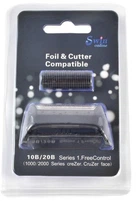 В блистере сетка и нож Universal для бритвы Braun 10B Series 170 180 190 Cruzer 3/4/5 (561577449) Черный