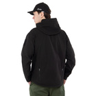 Куртка тактична флісова SP-Sport TY-7491 розмір 2XL (52-54) Колір: Чорний - изображение 2