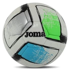 М'яч футбольний №5 TPU ламінований зшитий вручну Joma DALI II 400649-211-T5 (№5, сірий-зелений-синій)