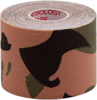 Кінезіо тейп у рулоні 5см х 5м 73472 (Kinesio tape) еластичний пластир, Camouflage - зображення 1