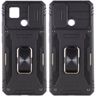 Ударостійкий чохол Camshield Army Ring для Xiaomi Redmi 9C / 10A Чорний