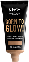 Podkład do twarzy NYX Professional Makeup Born to Glow z naturalnym promiennym wykończeniem 12 Classic tan 30 ml (0800897190453) - obraz 2