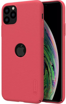 Etui Nillkin Super Frosted Shield Apple iPhone 11 Pro Max (Z wycieciem na logo) Czerwone (NN-SFS-IP11PM/RD) - obraz 4