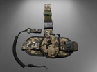 Кобура для пістолета Макаров стегна з платформою, шнур (тренчик) 974 oxford піксель - зображення 1