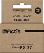 Картридж ACTIS KC-37R для Canon PG-37 Black - зображення 1