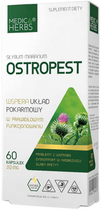 Suplement diety Medica Herbs Ostropest plamisty 60 kapsułek (5907622656057) - obraz 1