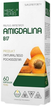 Medica Herbs Amigdalina B17 60 kapsułek (5907622656798) - obraz 1