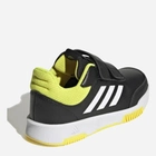 Buty sportowe chłopięce Adidas Tensaur Sport 2.0 CF GW6441 28 Czarne z żółtym (4065426084665) - obraz 3