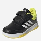 Buty sportowe chłopięce Adidas Tensaur Sport 2.0 CF GW6441 28 Czarne z żółtym (4065426084665) - obraz 6