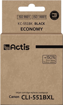 Tusz ACTIS do Canon CLI-551BXL Black (KC-551Bk)