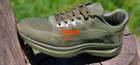 Кросівки чоловічі хакі 45р зелені літні тактичні сітка Код: 3243 - зображення 5